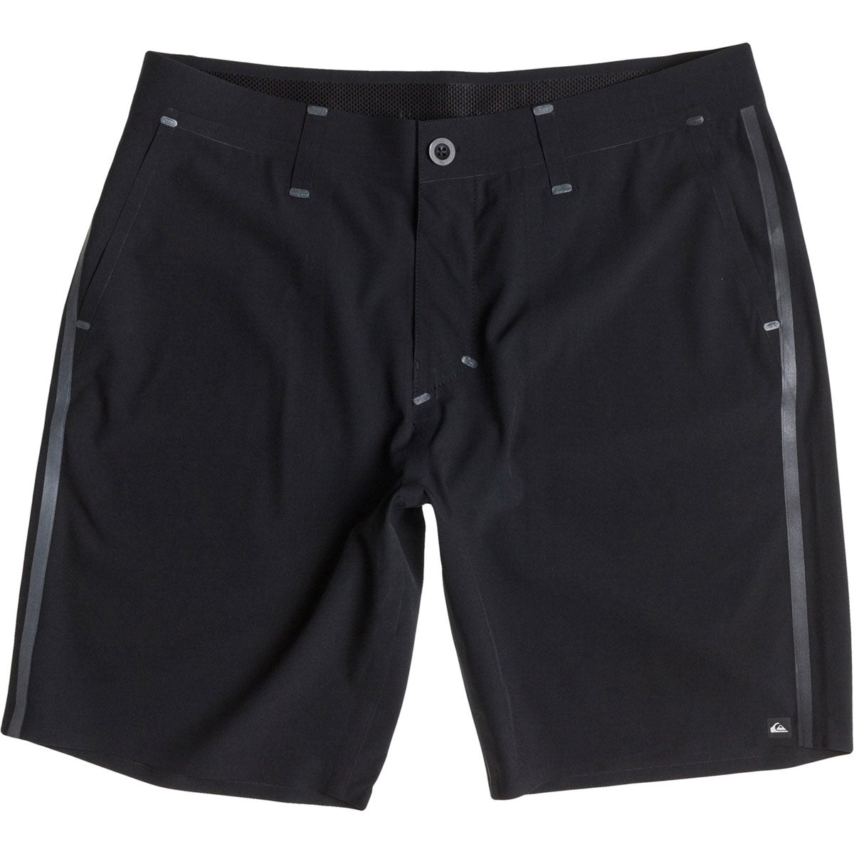 Quiksilver Ag47 Amph Bonded Men's Walkshort Shorts - Black Quiksilver Ag47 Amph Bonded Men's Walkshort Shorts - Black