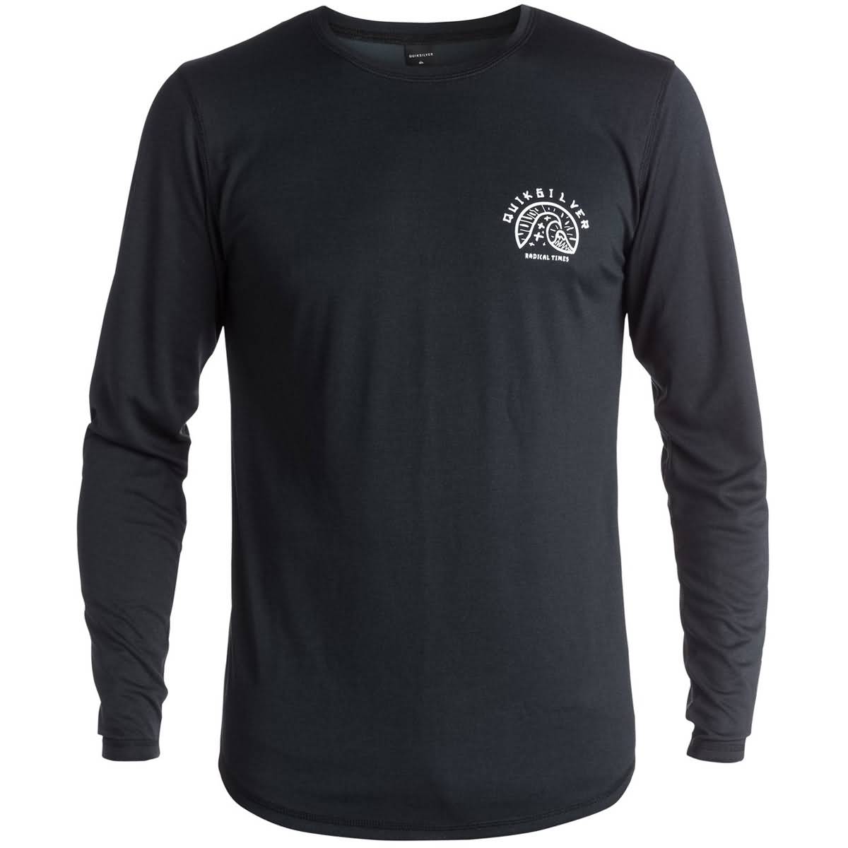 Quiksilver Territory Base Layer LS Shirt Men's Snow Body Armor - Black Quiksilver Territory Base Layer LS Shirt Men's Snow Body Armor - Black