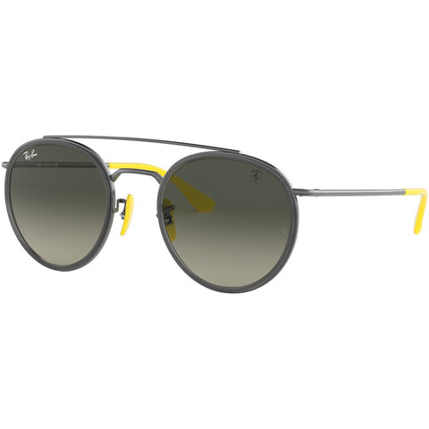 Ray-Ban RB3647M Scuderia Ferrari Collection Men's Aviator Sunglasses (Refurbished, Without Tags)