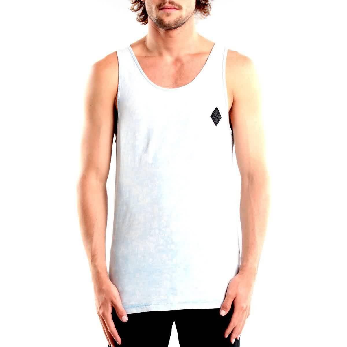 Rusty Acid Trance Men's Tank Shirts - Light Blue Rusty Acid Trance Men's Tank Shirts - Light Blue
