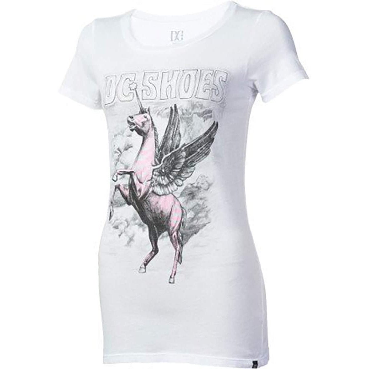 DC Blue Mondays Women's Short-Sleeve Shirts - White DC Blue Mondays Women's Short-Sleeve Shirts - White