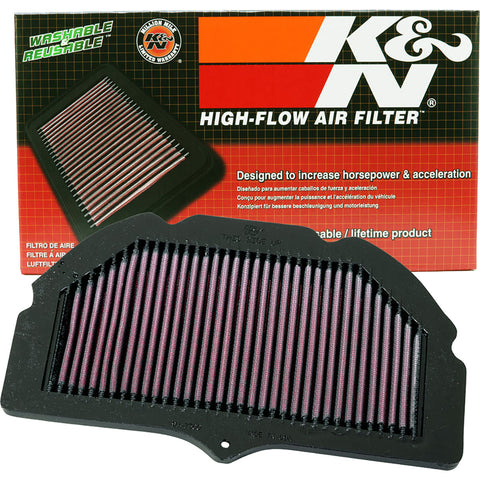 K&N SU-7500 High Flow Replacement Air Filter Trapezoidal Motorcycle Acccessories (NEW - MISSING TAGS)