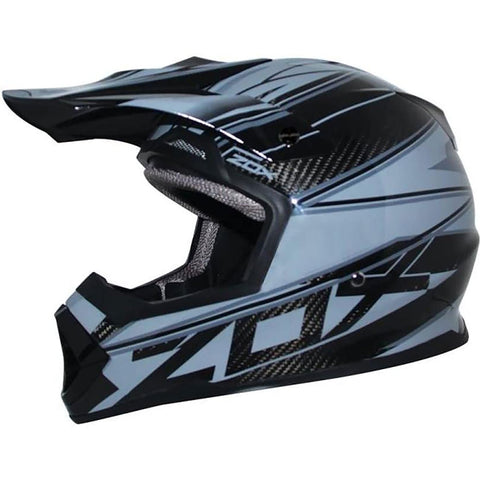 Zox Matrix Carbon Abyss Adult Off-Road Helmets (NEW - MISSING TAGS)