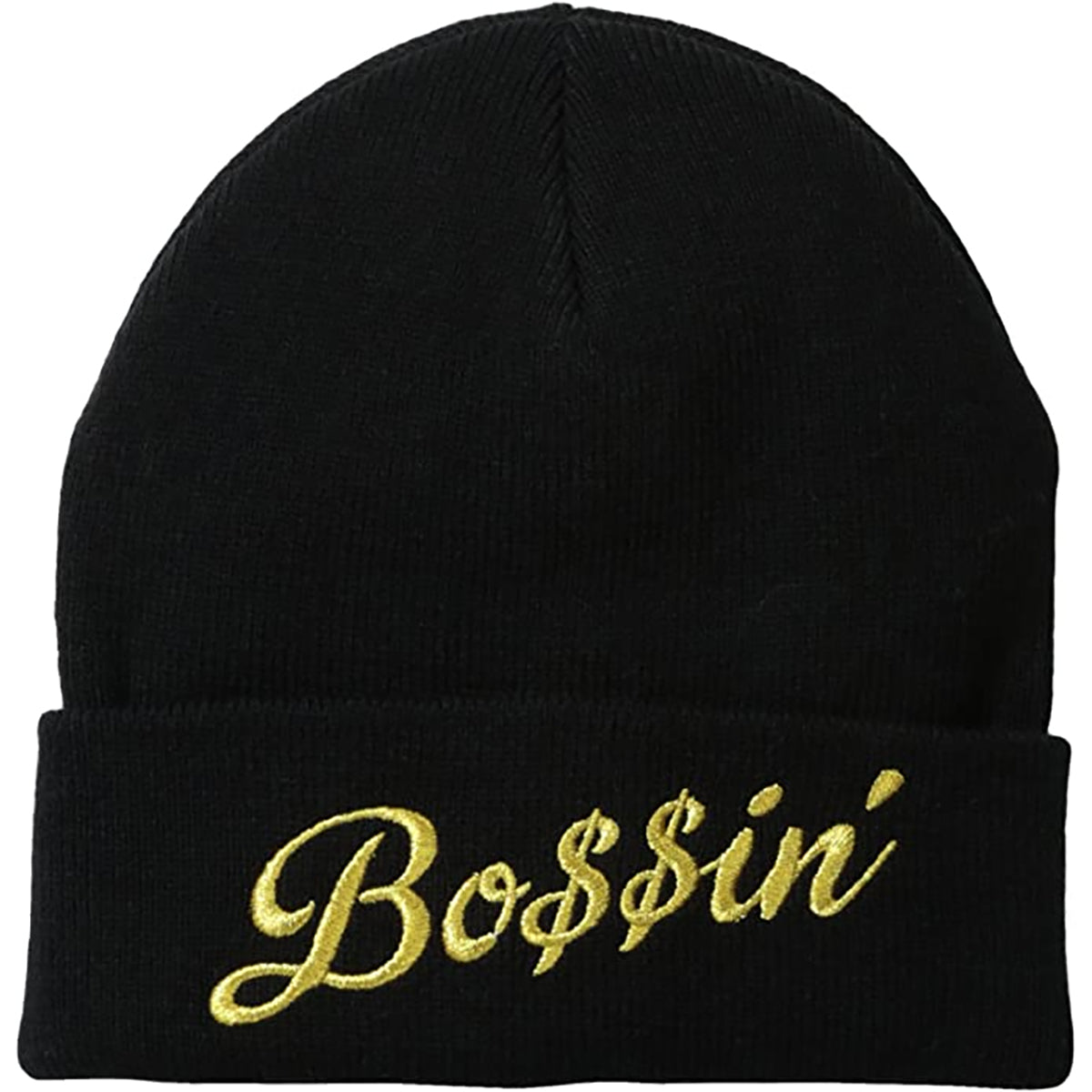 Neff Bossin Women's Beanie Hats - Black Neff Bossin Women's Beanie Hats - Black