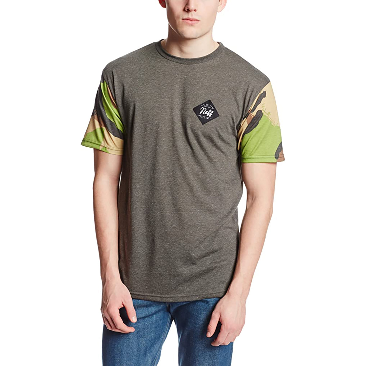 Neff Commando Premium Cut N' Sew Men's Short-Sleeve Shirts - Black Neff Commando Premium Cut N' Sew Men's Short-Sleeve Shirts - Black