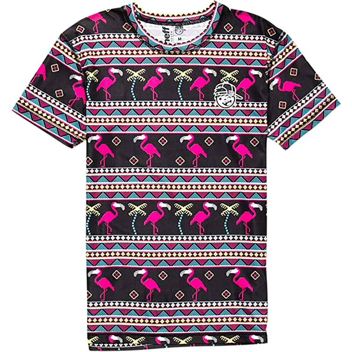 Neff Miami Youth Boys Short-Sleeve Shirts - Black Neff Miami Youth Boys Short-Sleeve Shirts - Black