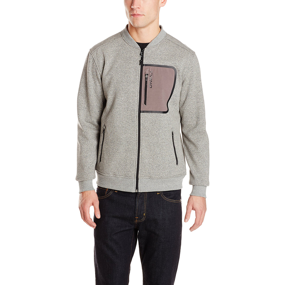 O'Neill Hyperbond Bomber Fashion Men's Jackets - Charcoal O'Neill Hyperbond Bomber Fashion Men's Jackets - Charcoal