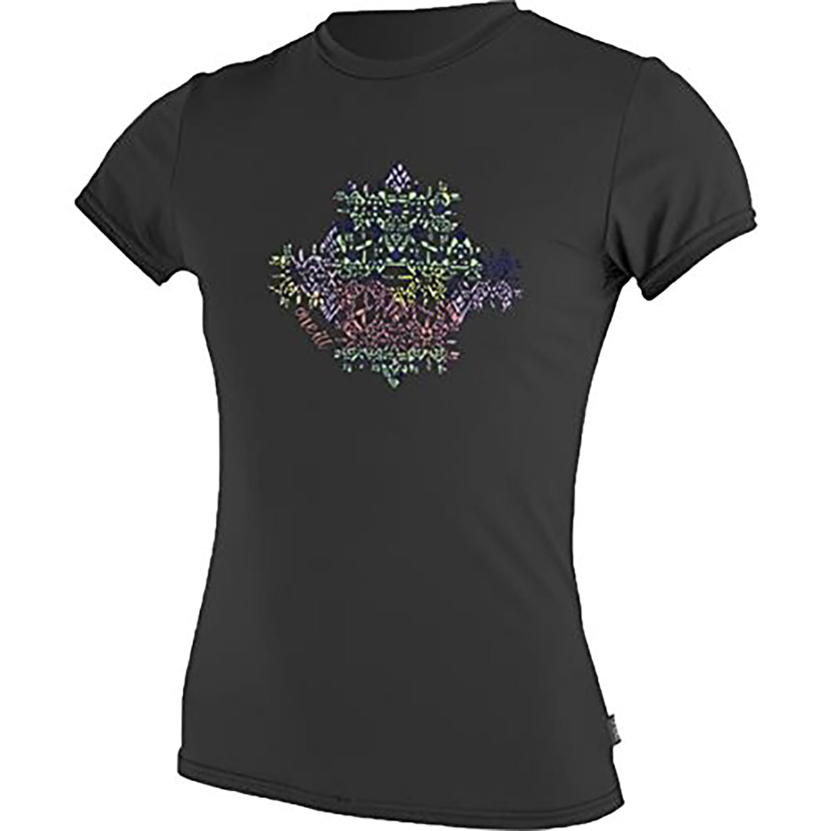 O'Neill Skins Graphic Women's Short-Sleeve Rashguard Suit - Black O'Neill Skins Graphic Women's Short-Sleeve Rashguard Suit - Black