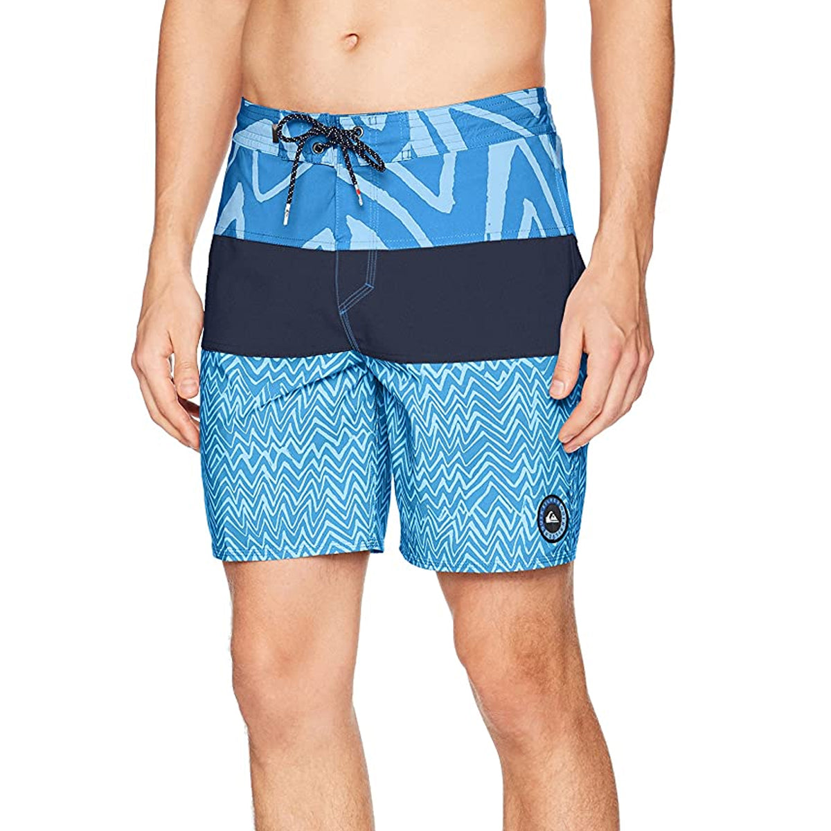 Quiksilver Techtonics Men's Beachshort Shorts - Dusk Blue Quiksilver Techtonics Men's Beachshort Shorts - Dusk Blue