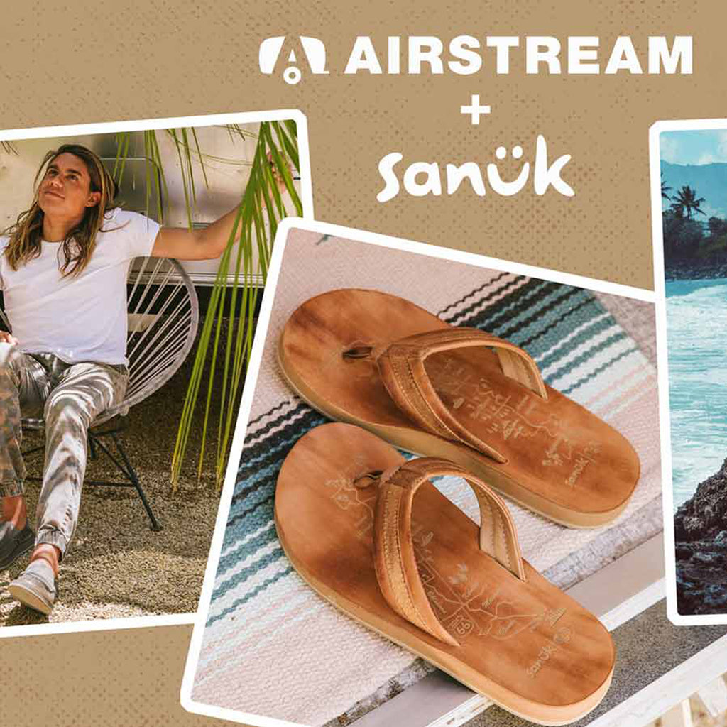 Sanuk Footwear 2021 | Airstream Embroidered Shoe Collaboration