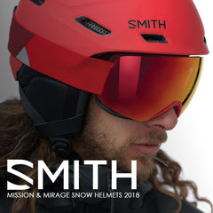 Smith Optics 2018 | Mission & Mirage Helmet Snow Collection
