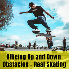 Skateboarding Tips | Ollieing Up and Down Obstacles