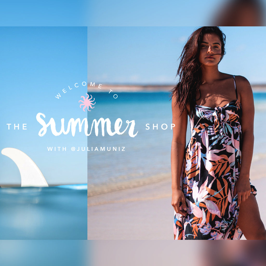 Billabong Womens 2020 | The Summer Shop Collection With @Juliamuniz