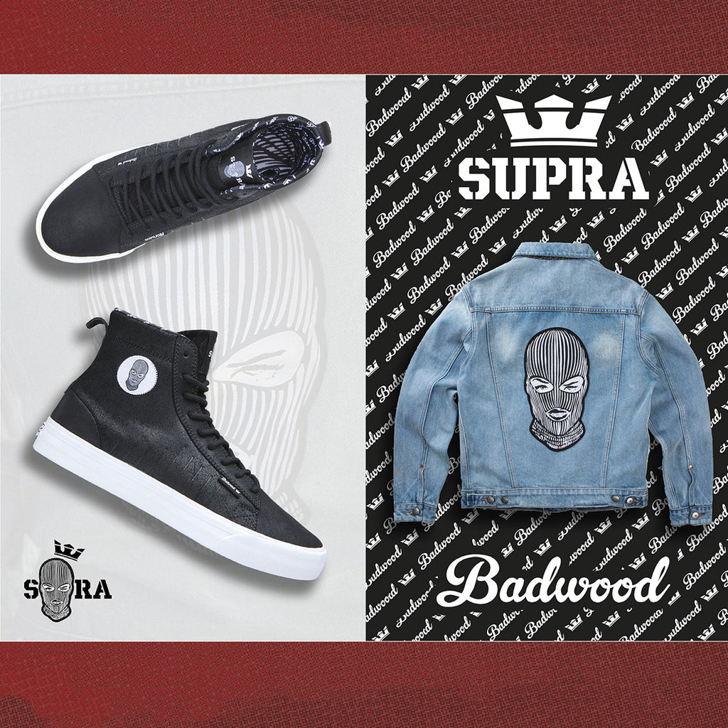 Supra Skate X Badwood Summer 2018 Lifestyle Footwear Collection