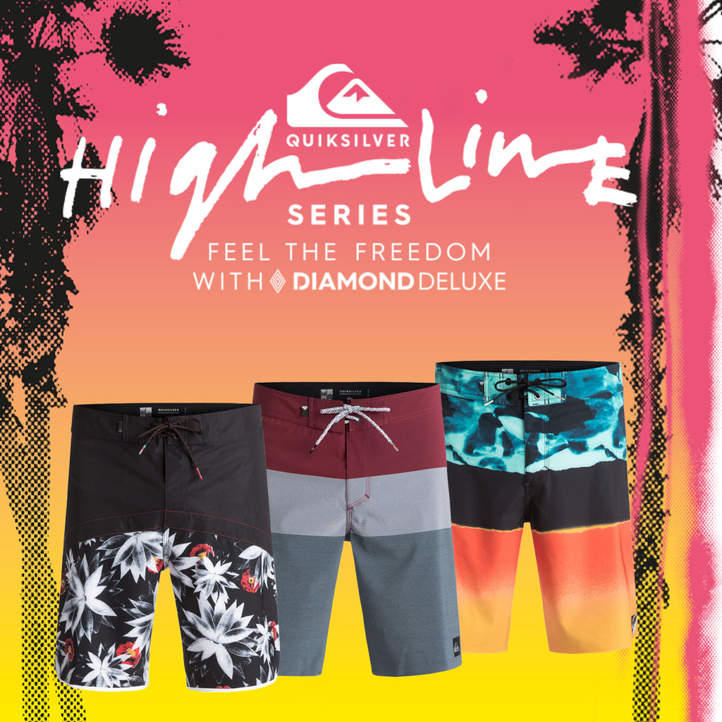 Quiksilver 2017 Feel the Freedom | The Highline Boardshorts Collection