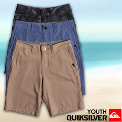 Quiksilver Surf Fall 2017 Youth Boys Amphibian Hybrid Shorts Lookbook
