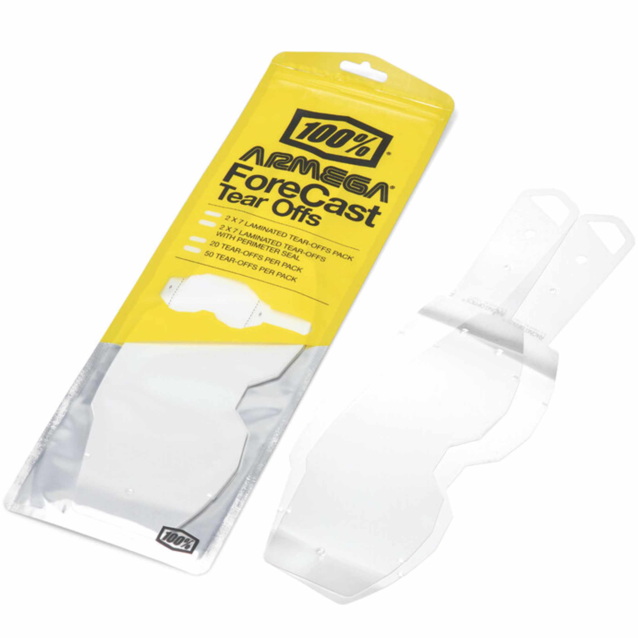 100% Armega/ARmatic Forecast Standard Tear-Offs Goggles Accessories-610