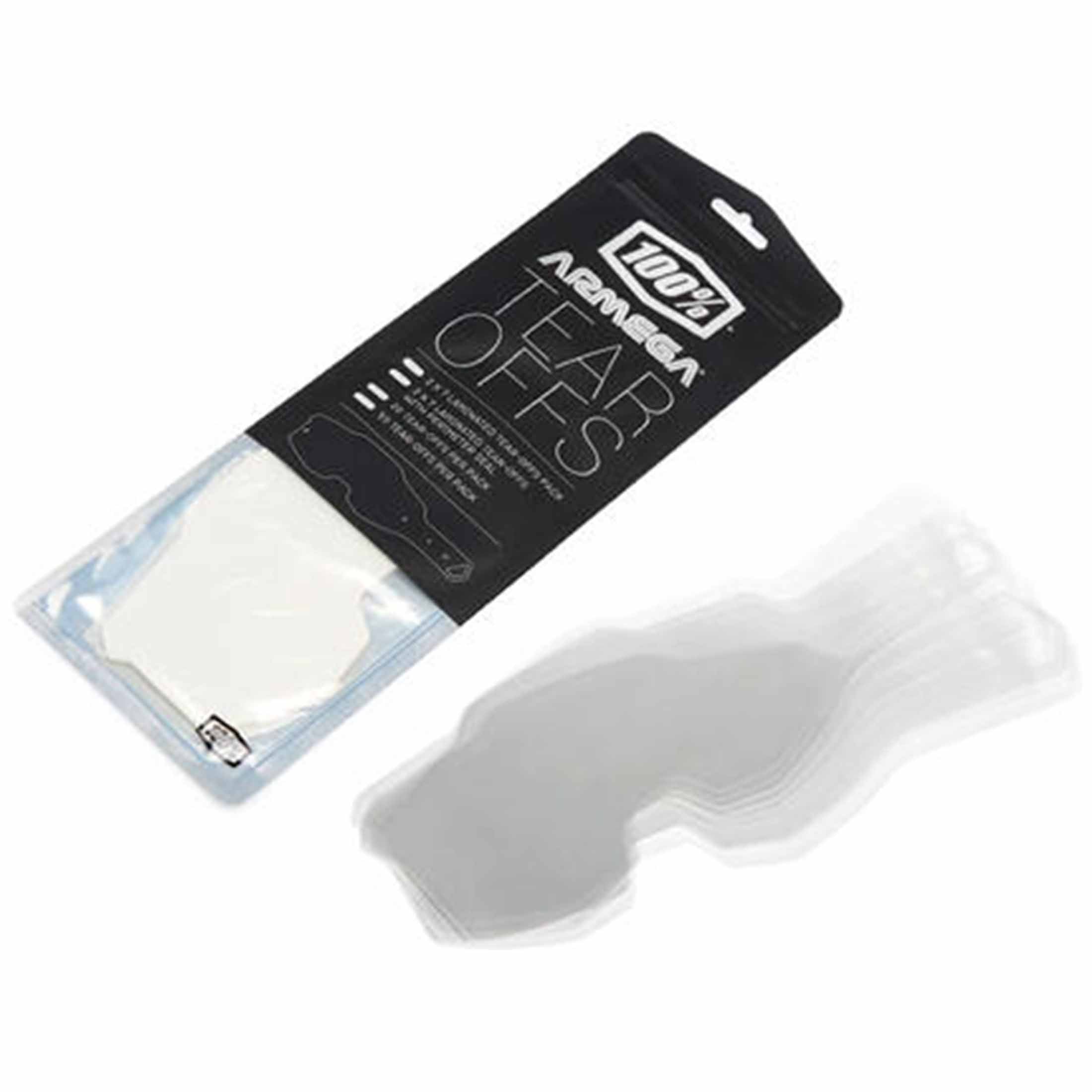 100% Armega / ARmatic Laminated Tear-Off Goggle Accessories-5804