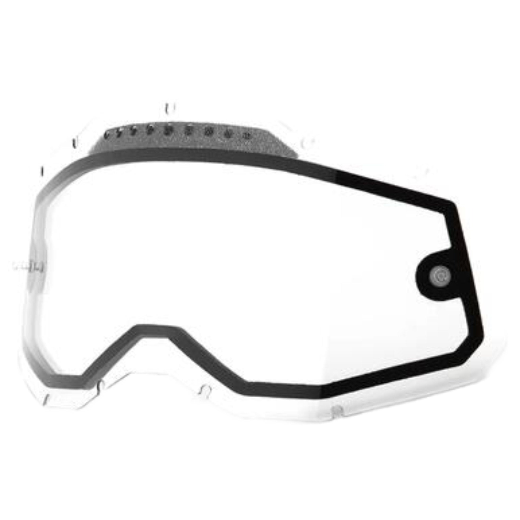 100% Racecraft 2/Accuri 2/Strata 2 Dual Pane Vented Replacement Lens Goggles Accessories-5808