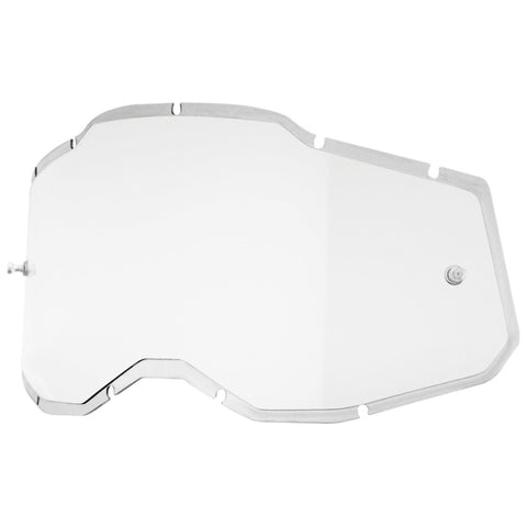 100% Accuri 2/Racecraft 2/Strata 2 Injected Replacement Lens Goggles Accessories