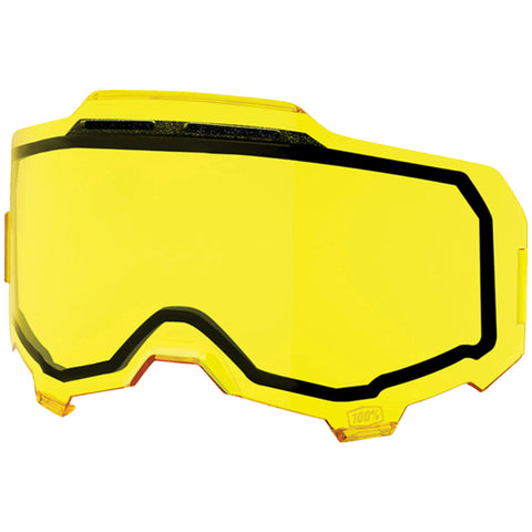 100% Armega Vented Injected Dual Pane Replacement Lens Goggles Accessories