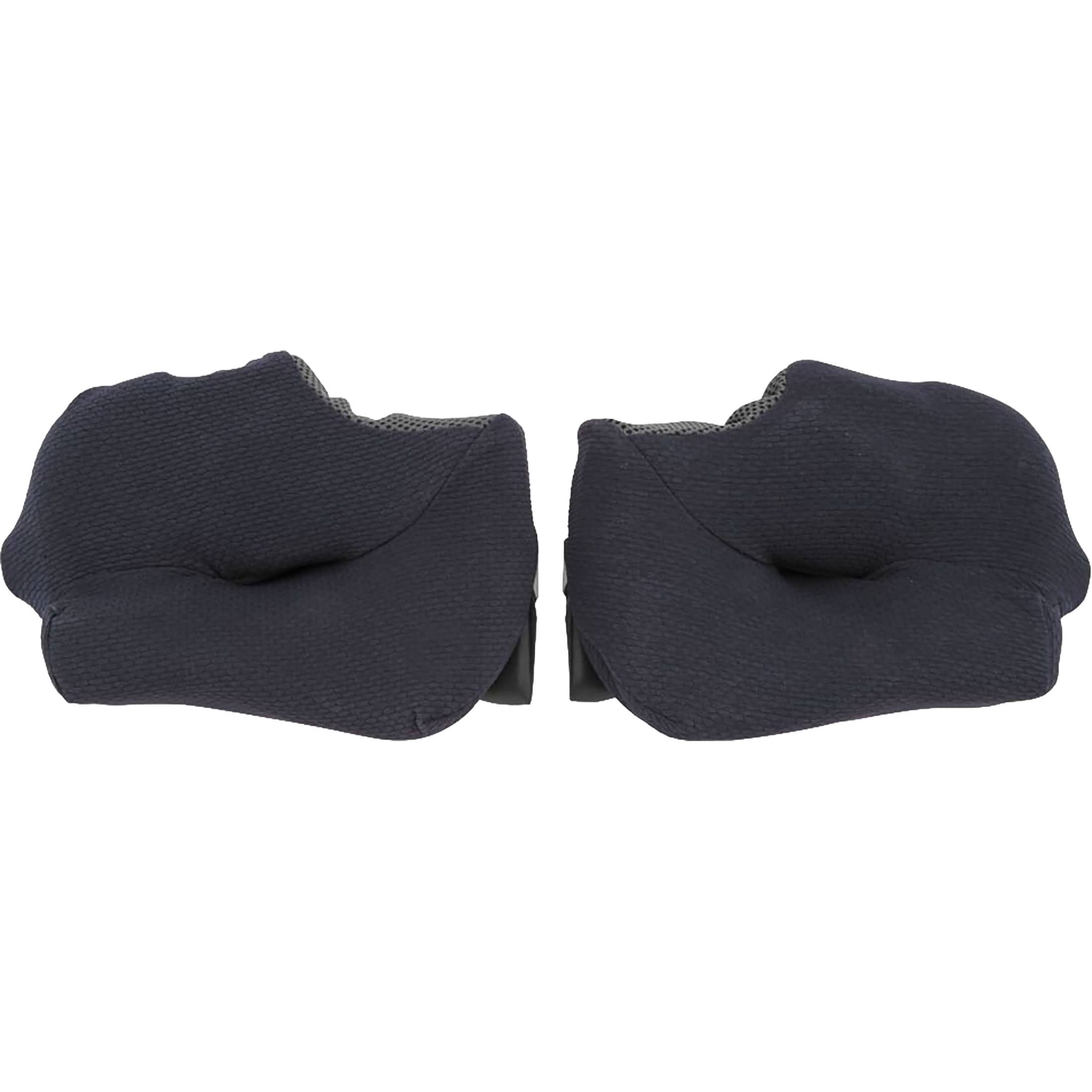 Arai Corsair-X/Signet-X/Quantum-X Cheek Pad Helmet Accessories - Black