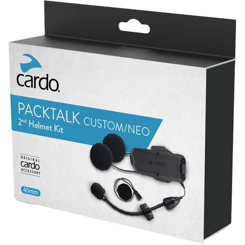 Cardo Packtalk Custom 2nd Helmet Kit Accessories