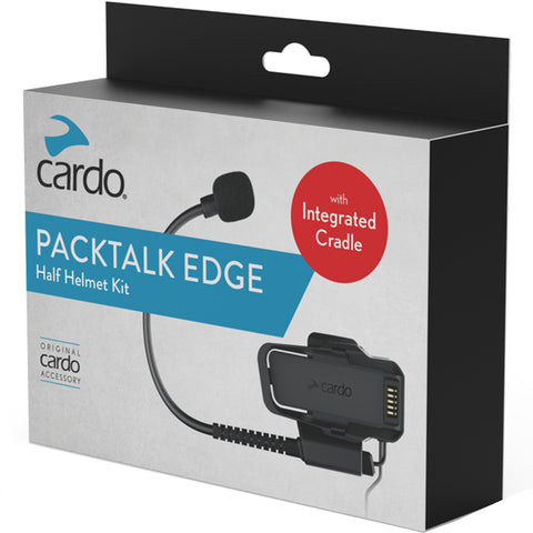 Cardo Packtalk Edge Half Helmet Kit Accessories