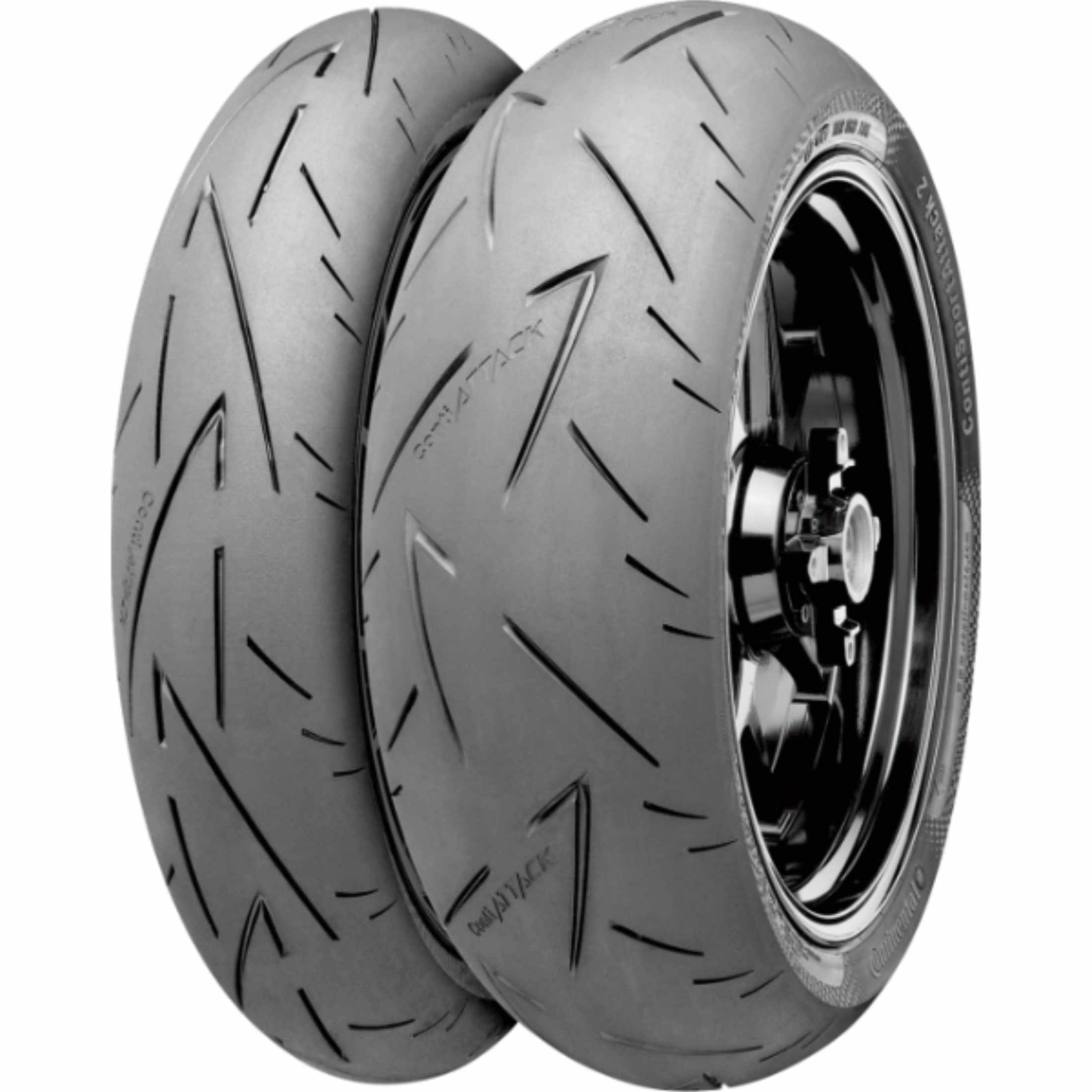 Continental ContiSportAttack 2 17" Front Street Tires-0301