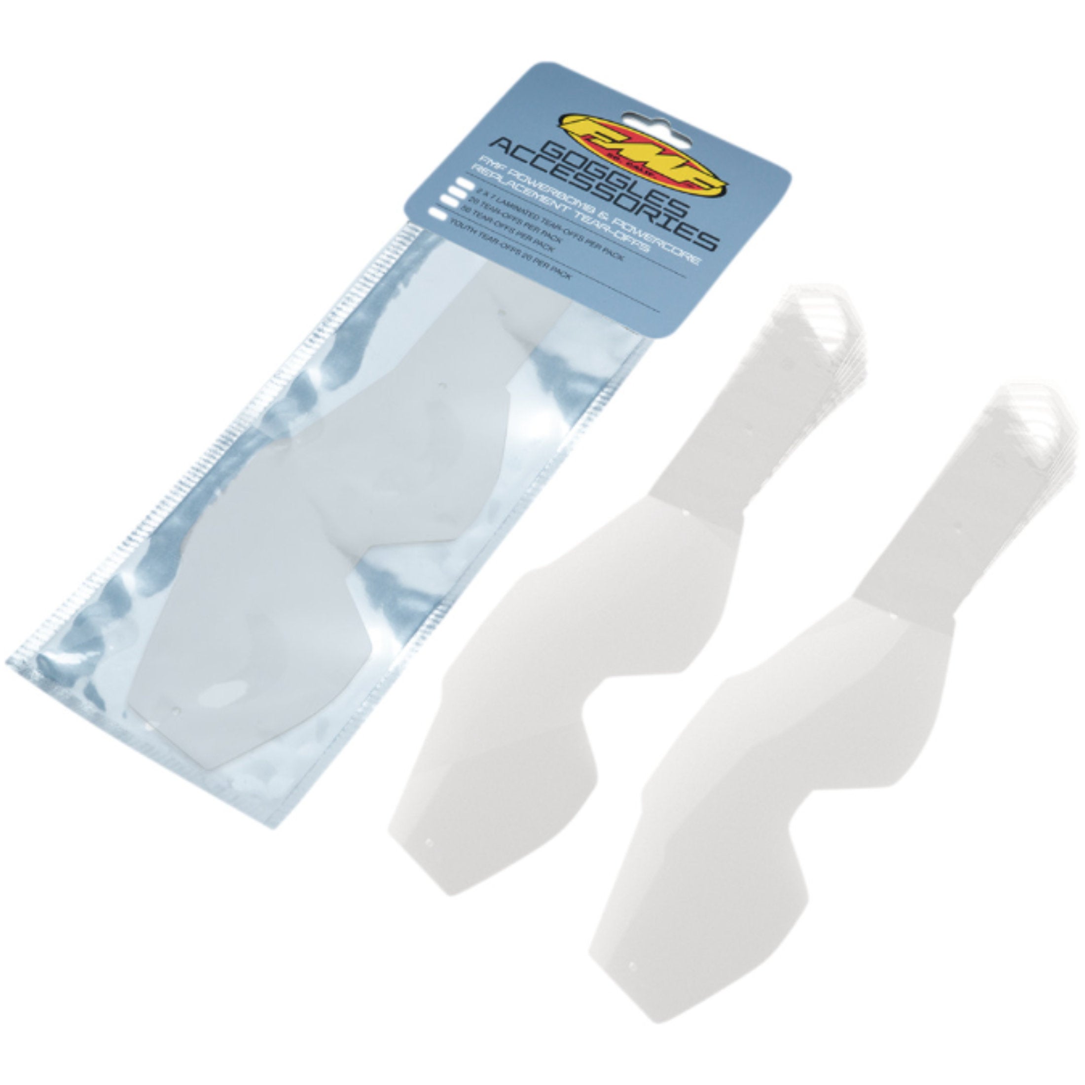 FMF PowerBomb/PowerCore Laminated Tear-Off Goggles Accessories-2602