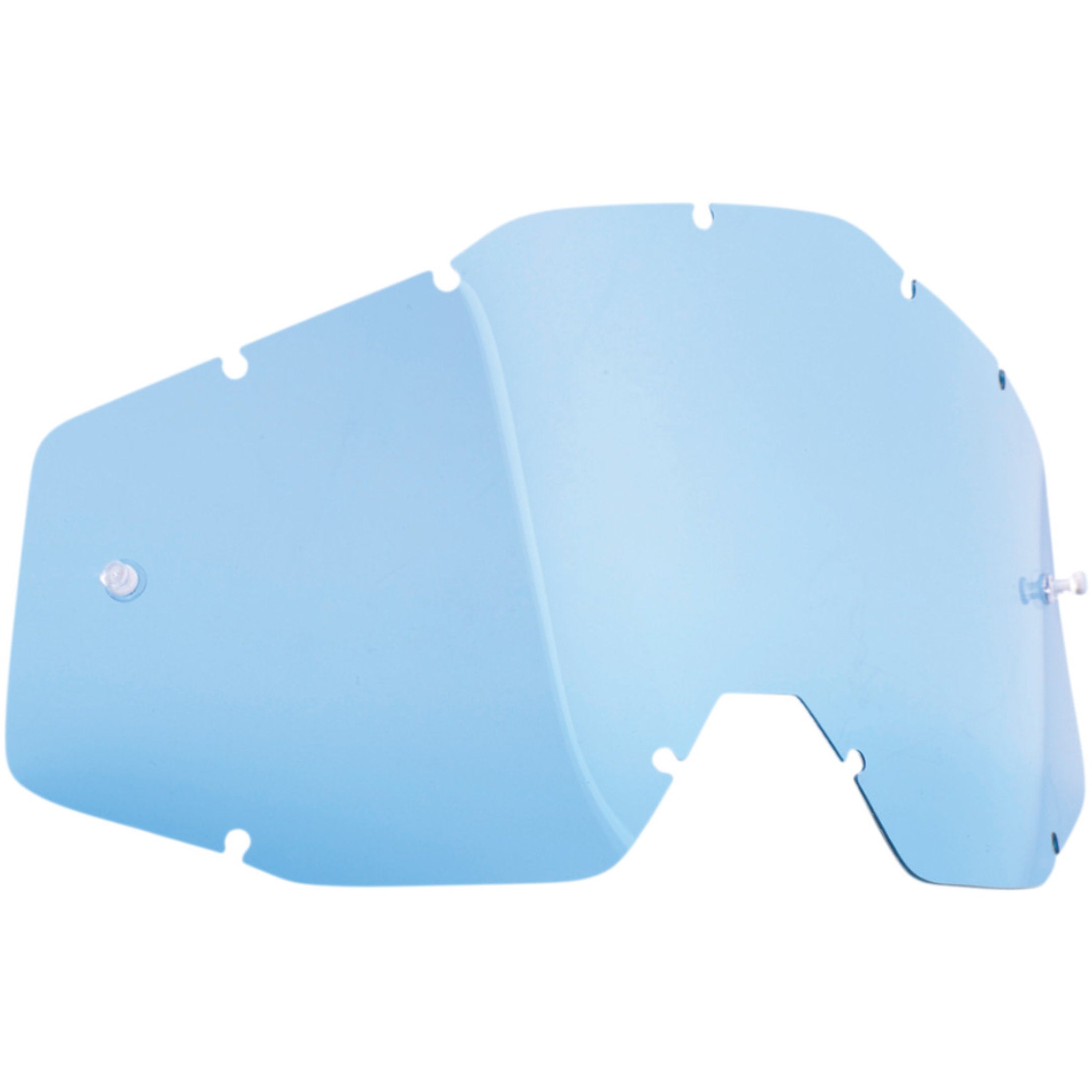 FMF PowerBomb/PowerCore Replacement Lens Blue Mirror