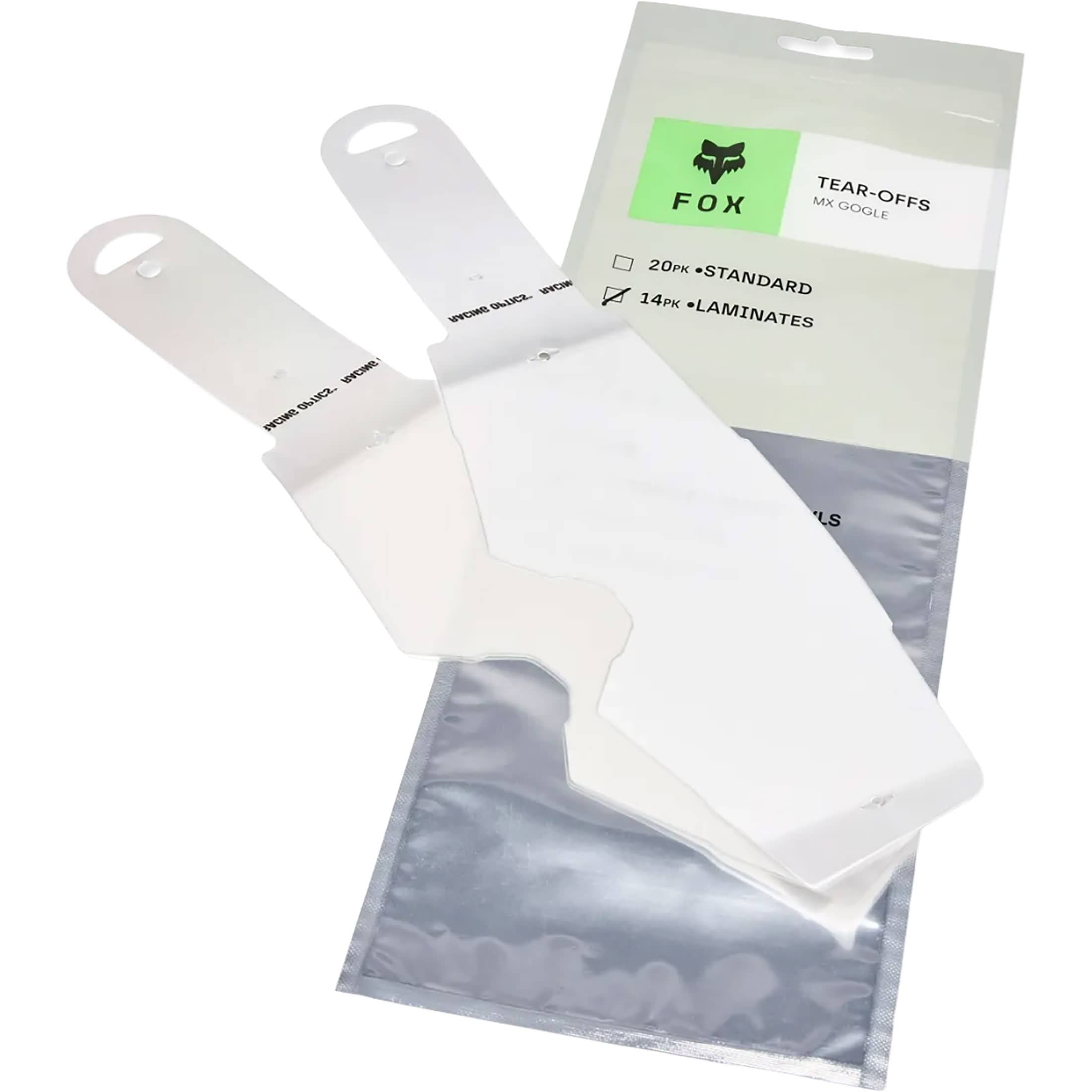 Fox Racing Airspace & Main Laminated 2x7 Stacks Tear-Offs Goggles Accessories-33306