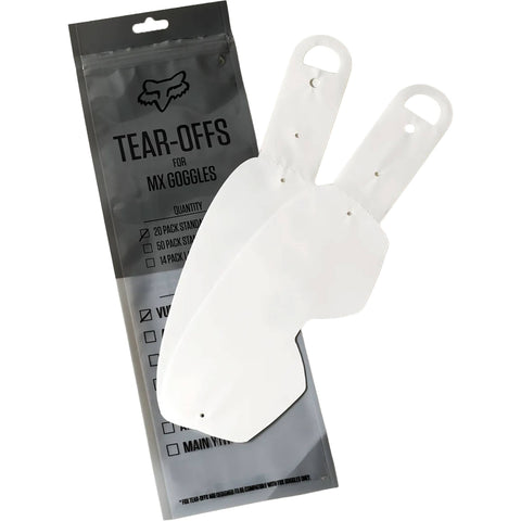 Fox Racing Vue Roll Off System Tear-Offs Goggles Accessories