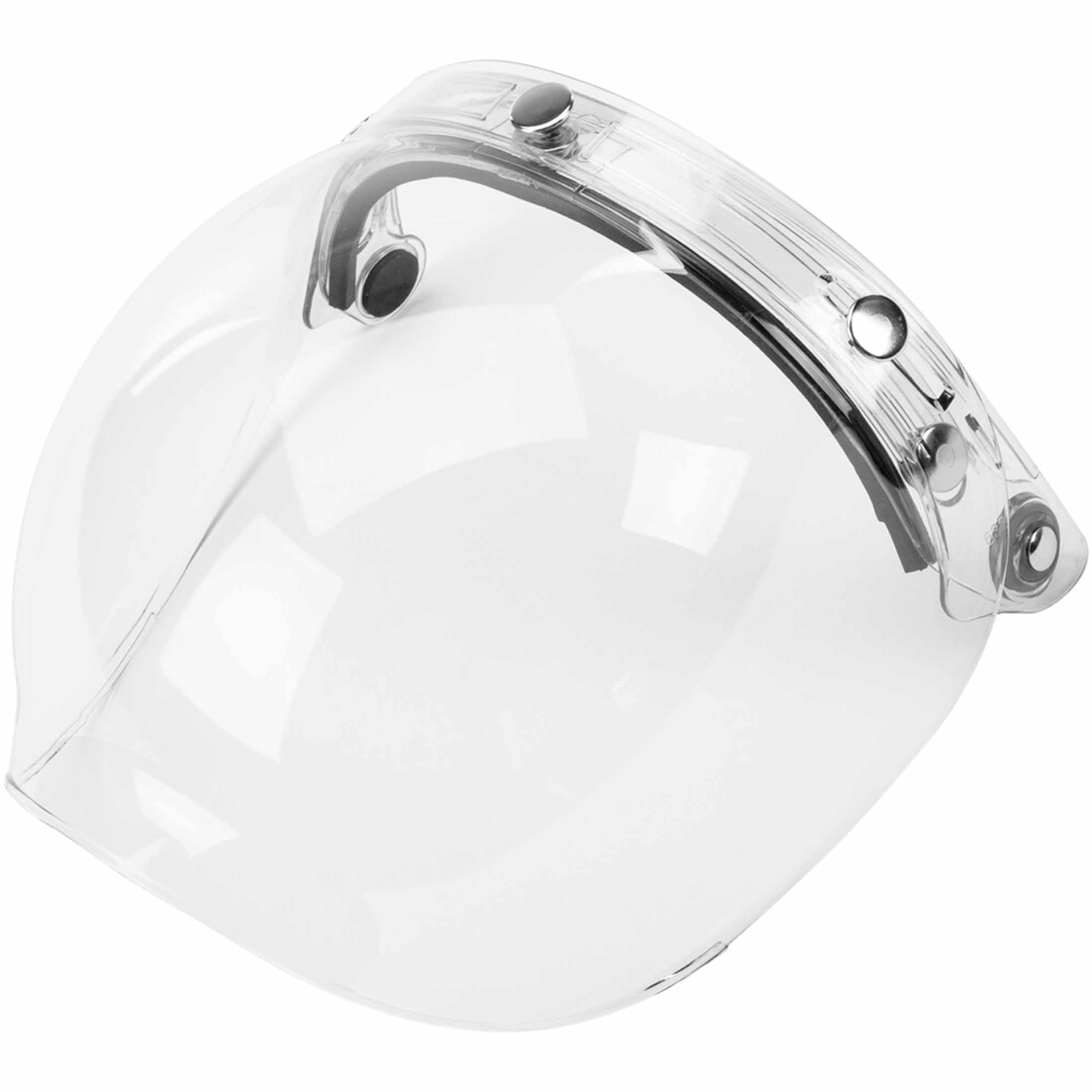 bubble shield face mask motorcycle helmet Smoke Tint for 3-Snap (Chrome Mirror) approximately comparable to Light Smoke.) Bell Bullitt Helmet Shield Bubble
