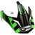 Black / Hi-Vis Green