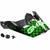 Dark Silver / Green