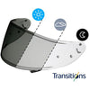 Shoei CWR-1 Transitions Pinlock Ready Face Shield Helmet Accessories (Brand New)