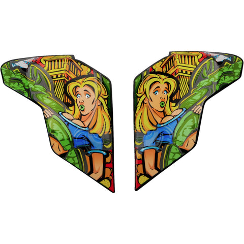 Icon Airflite Bugoid Blitz Side Plate Helmet Accessories