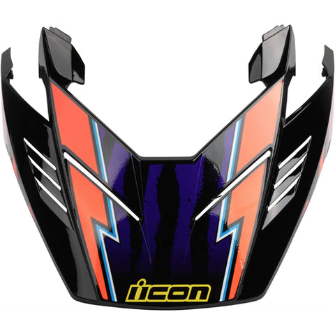 Icon Elsinore Rad Dawn Peak Visor Helmet Accessories