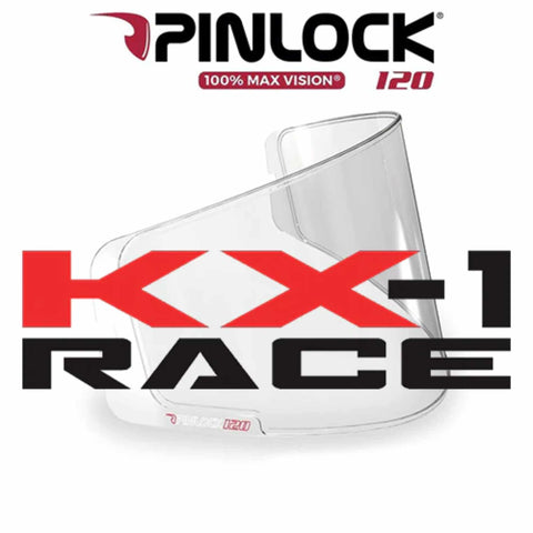 KYT KX-1 Race Pinlock 120 Helmet Accessories