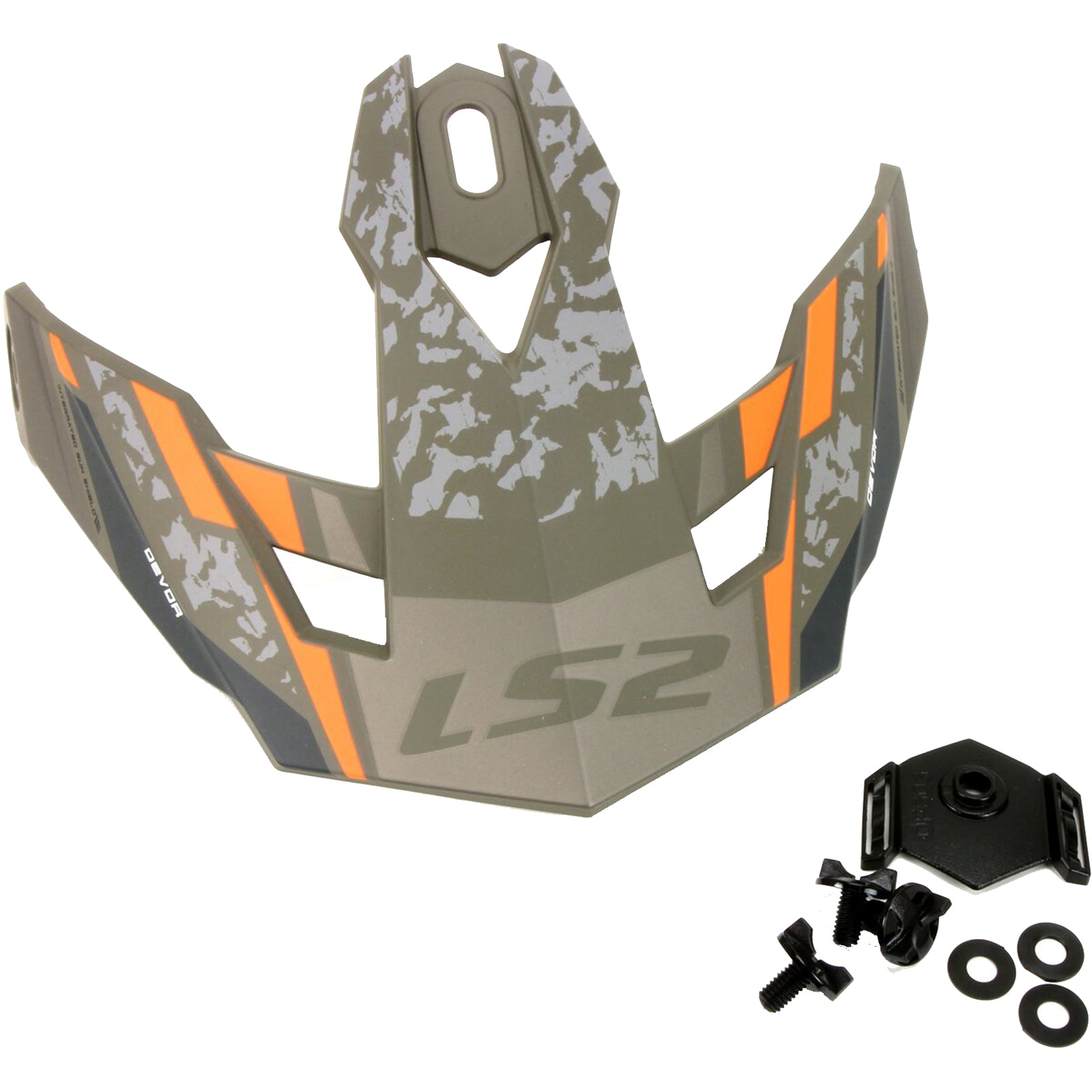 LS2 Drifter Peak Devor Helmet Accessories-04-410