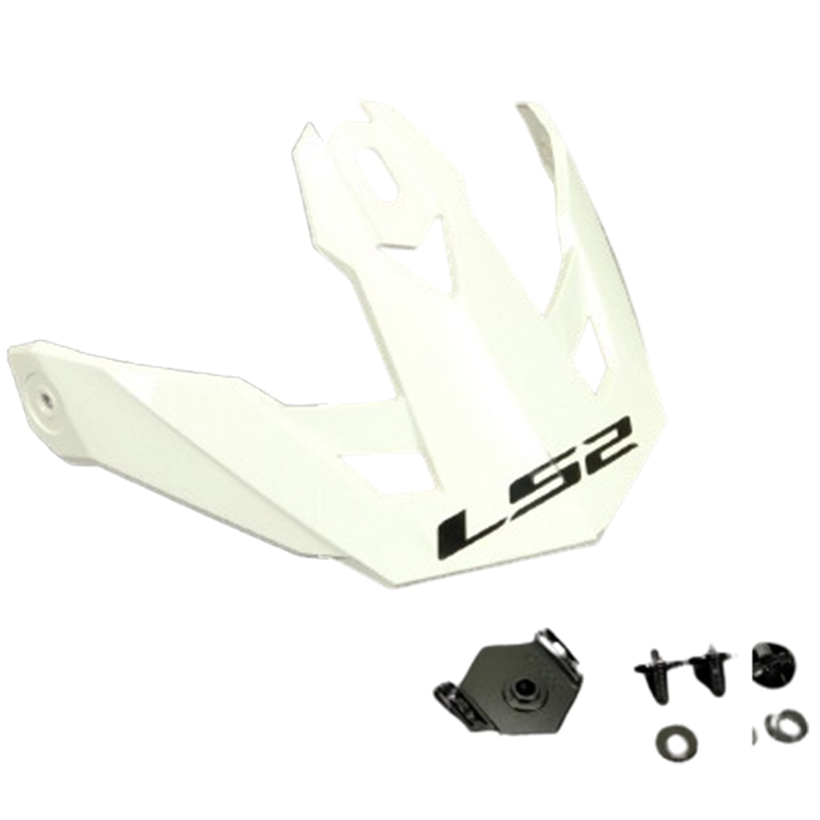 LS2 Drifter Peak Solid Helmet Accessories-04-419