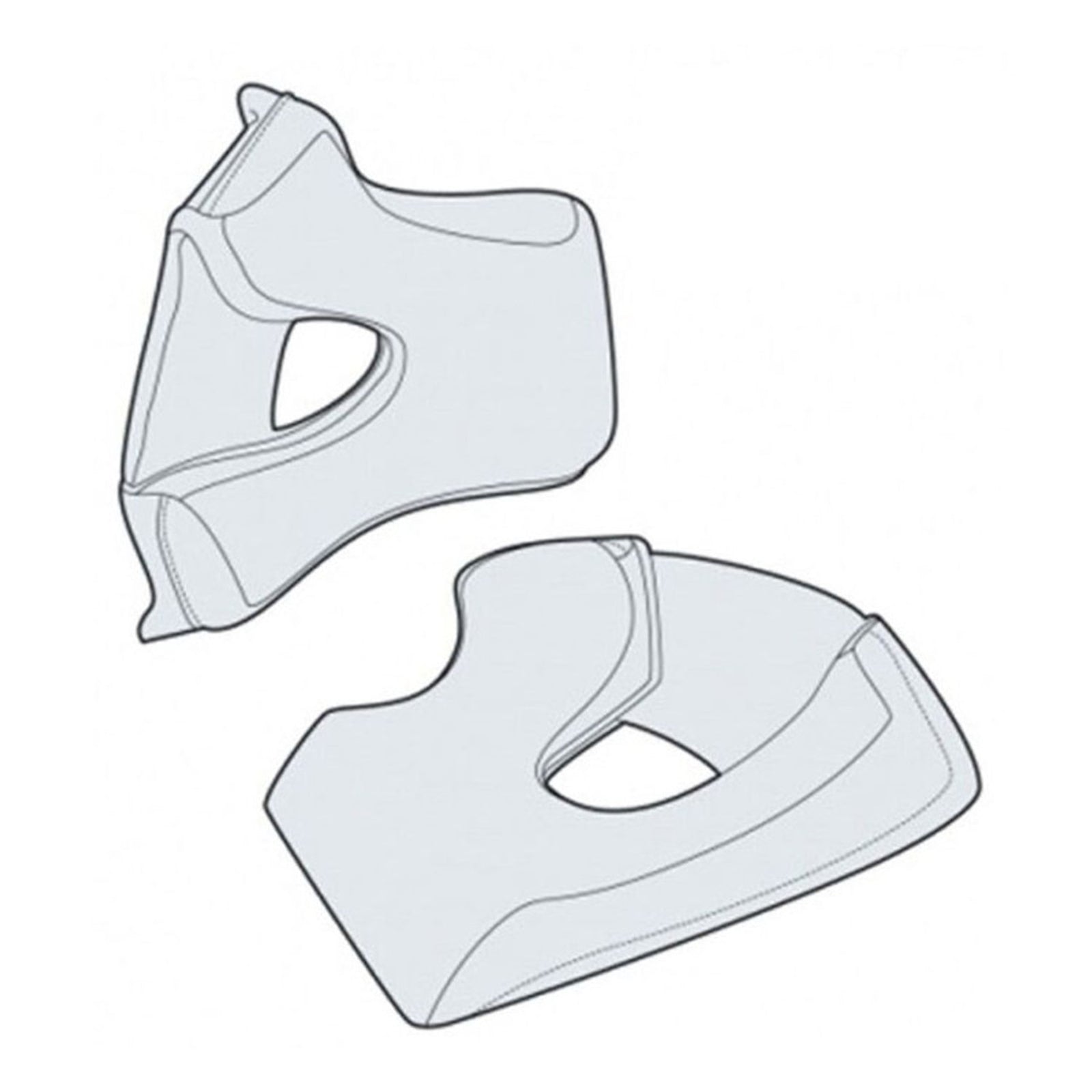 LS2 Thunder FIM Slim Cheek Pad Helmet Accessories-04-391
