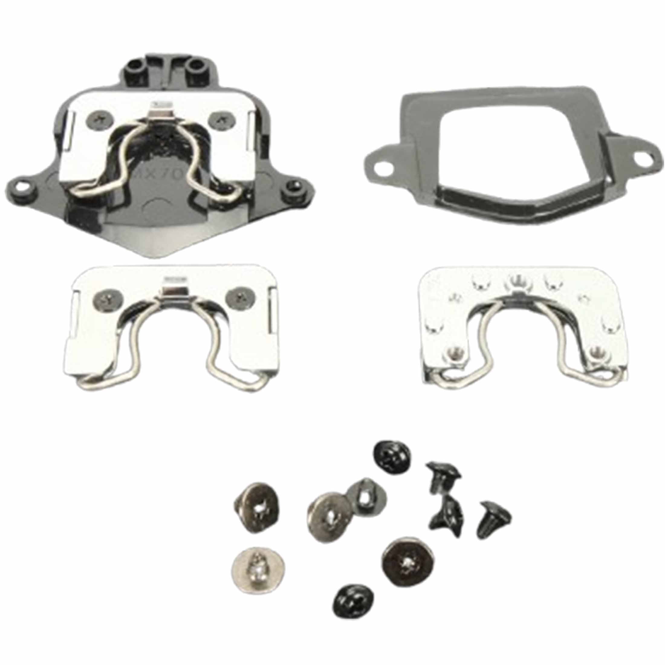 LS2 X-Force Black Peak and Base Screws Helmet Accessories-04-165