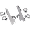 Memphis Shades Fats/Slim Windshield Trigger-Lock Complete Wide Mount Kit Motorcycle Accessories
