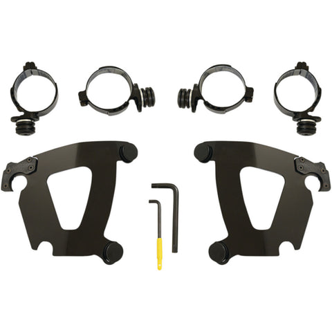 Memphis Shades FXFB Road Warrior Trigger-Lock Mount Kit Motorcycle Accessories