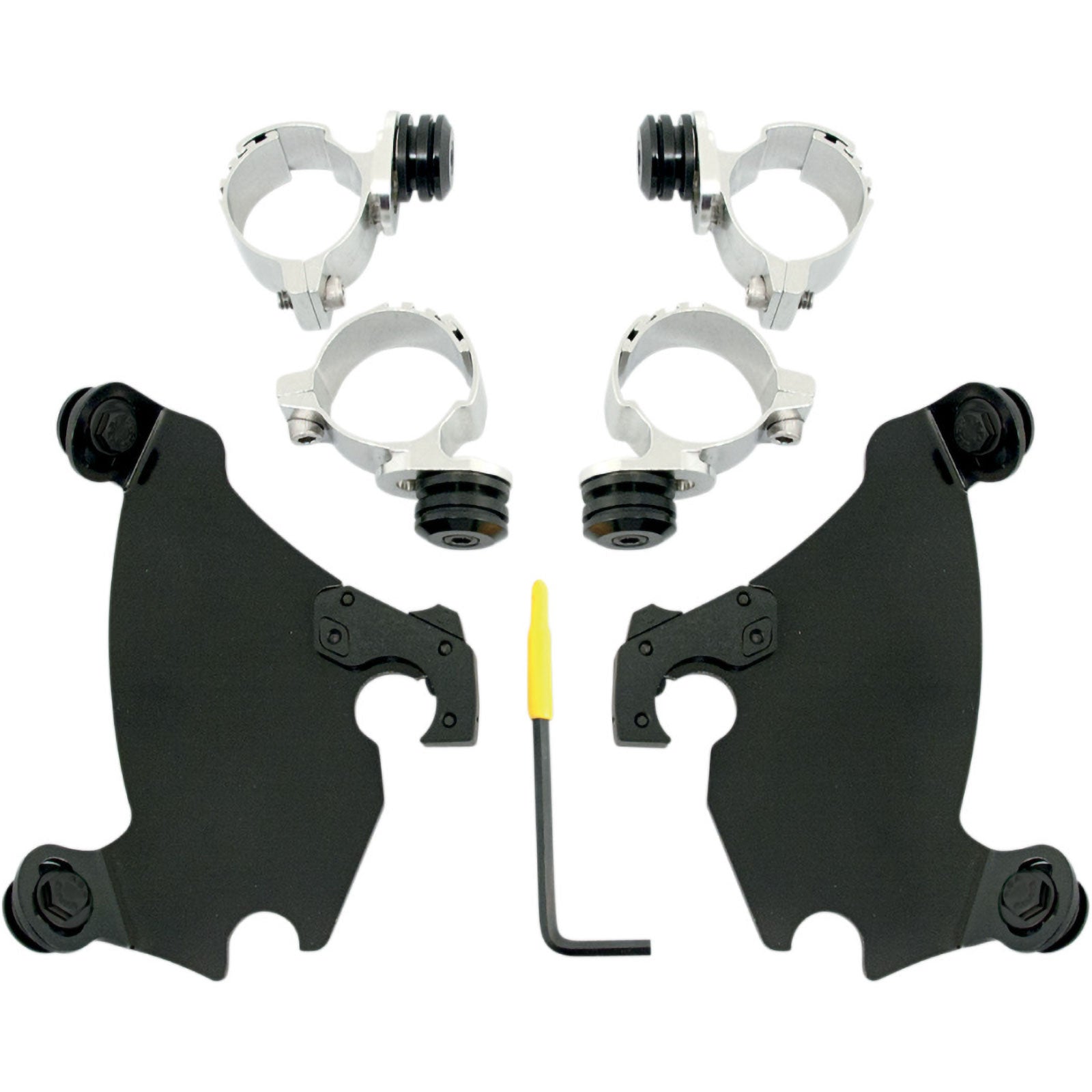 Memphis Shades Gauntlet Fairing Trigger-Lock Hardware Kit Motorcycle Accessories-2320