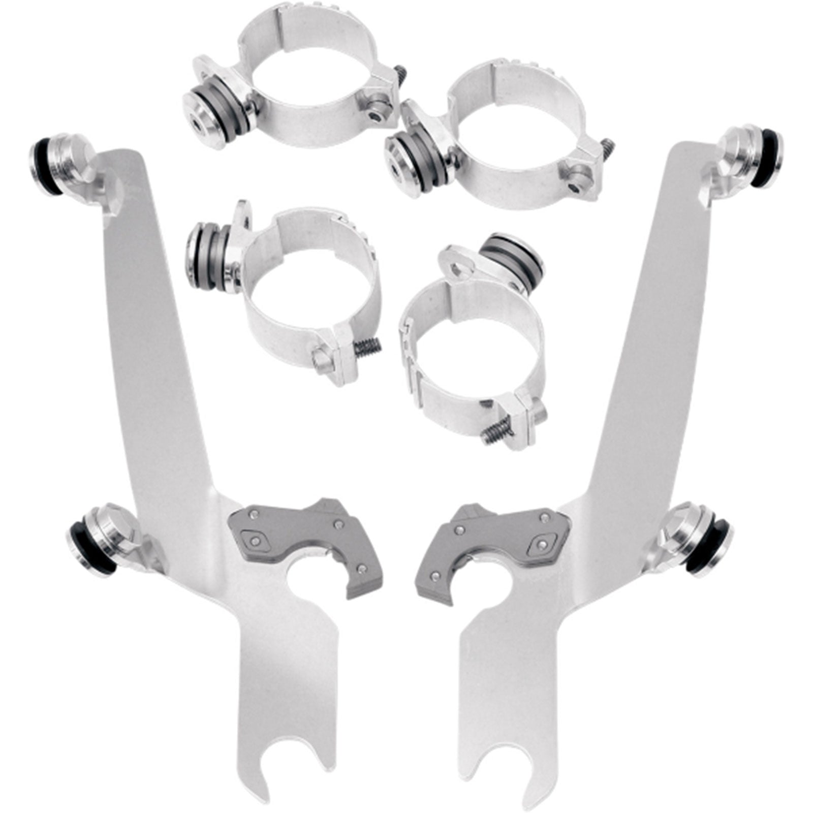 Memphis Shades Sportshield Trigger-Lock Complete Mount Kit Motorcycle Accessories-2320