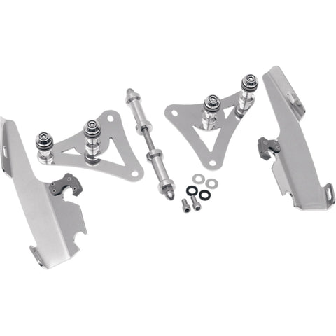 Memphis Shades Springer Fats/Slim Windshield Trigger-Lock Complete Mount Kit Motorcycle Accessories