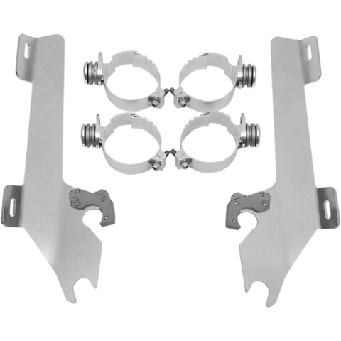 Memphis Shades VTX 1800 Batwing Trigger Lock Mounting Kit Motorcycle Accessories